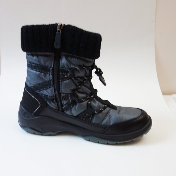 Santana Canada Thea Waterproof Ankle Boots Outdoor Black size 8 NWOT! - Picture 6 of 12